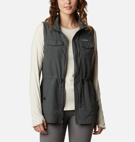 Columbia Silver Ridge Vest Grey For Women's NZ97632 New Zealand